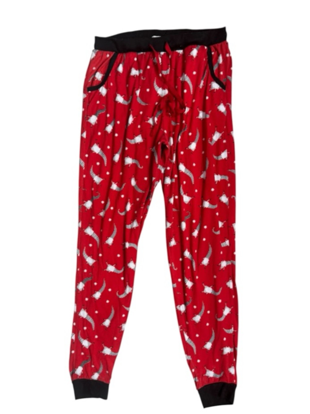 Pillow Talk Women’s Christmas Gnome Jogger Pajama Pants
